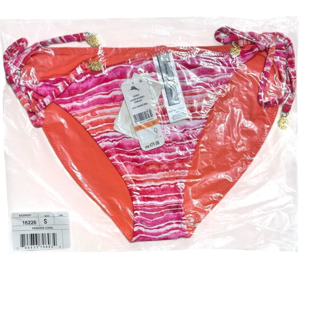 Tommy Bahama Rainbow Reversible String Bikini Bottom